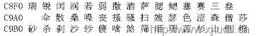 Keil C51某些汉字不显示bug解决