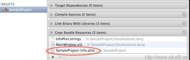 Xcode Warning: The Copy Bundle Resources build phase contains this target's Info.plist file